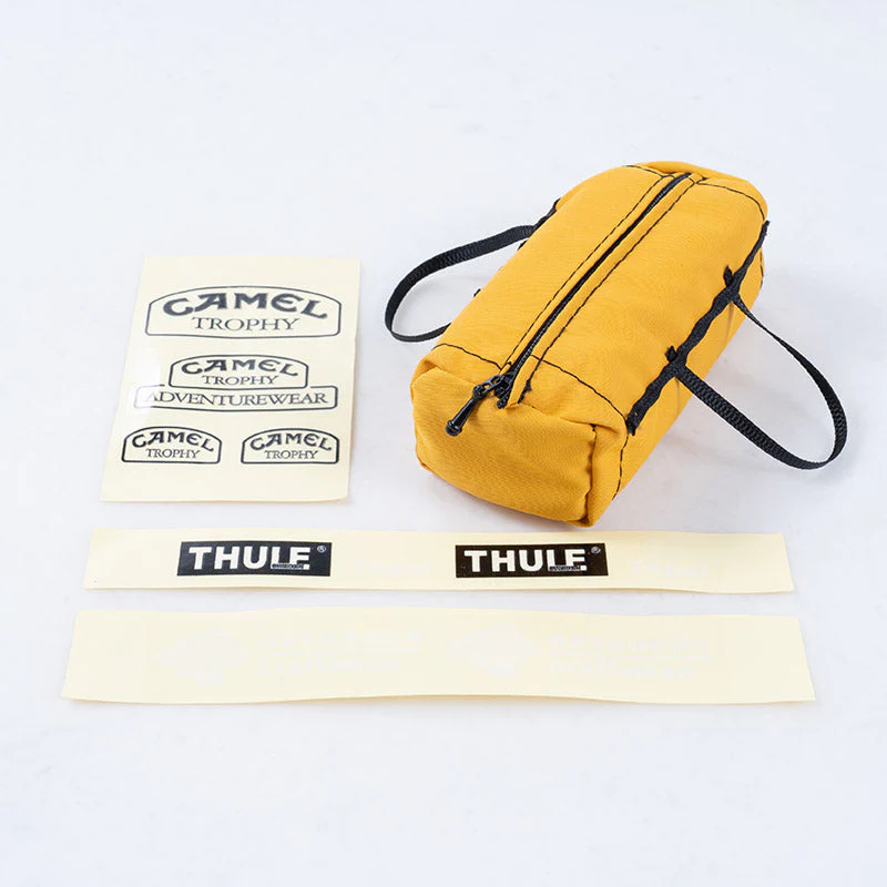 1:10 Luggage Bag (1 Bag Only) (Khaki/Yellow/Green) - Image 6