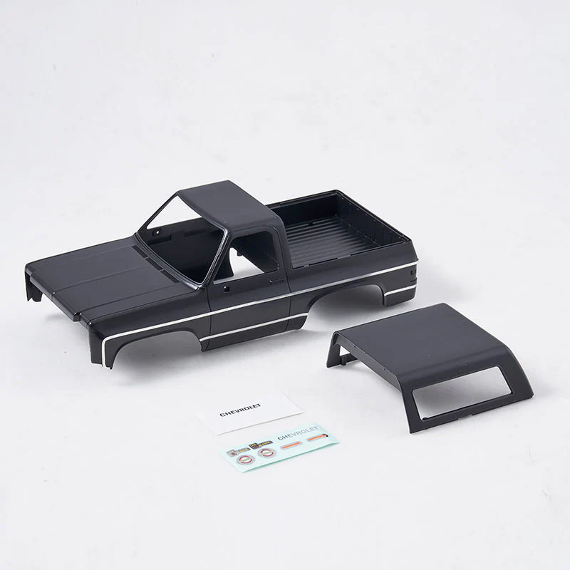 1:24 K5 Black Brushless Car Body And Canvas Top Painted