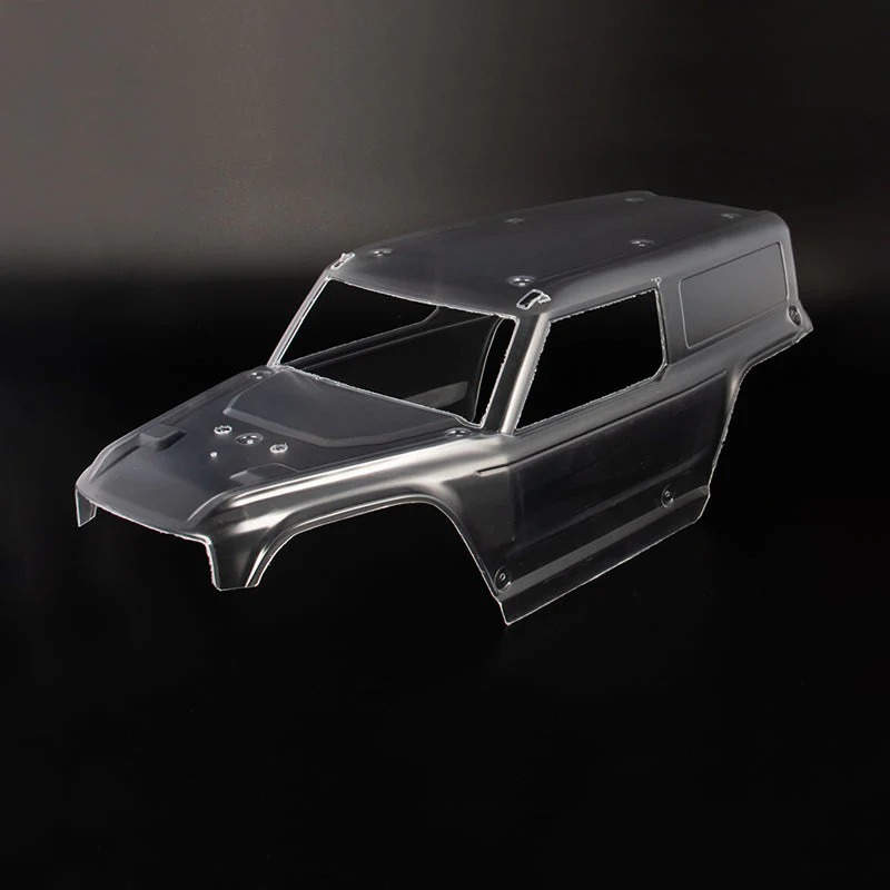 1:7 Ridge Racer U4 DB Body (Clear/Blue/Red)